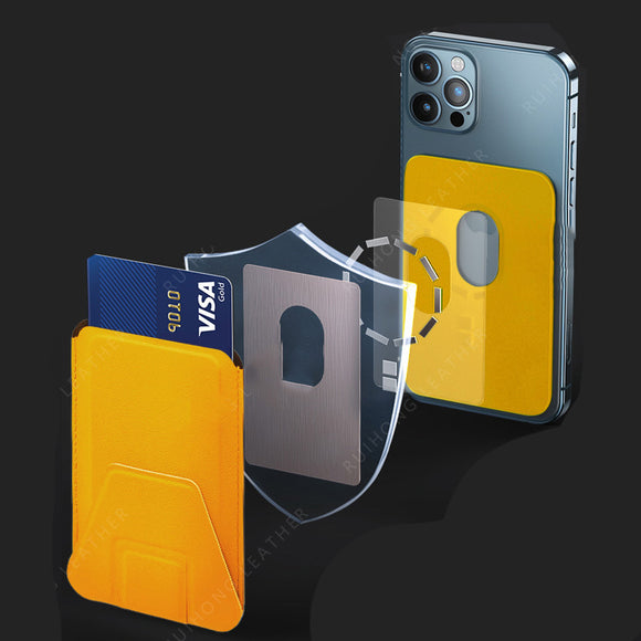 Soporte Magnético Multifuncional para Celular y Tarjetas