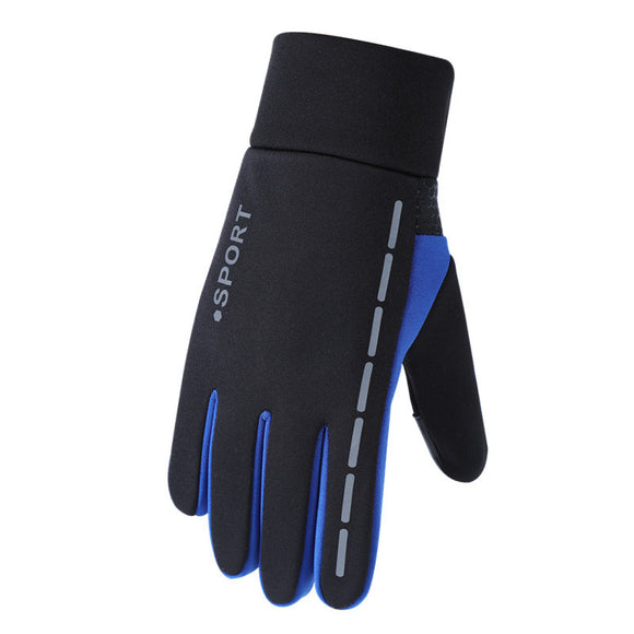 Guantes Deportivos Reflectivos Antideslizantes para Hombre Invierno