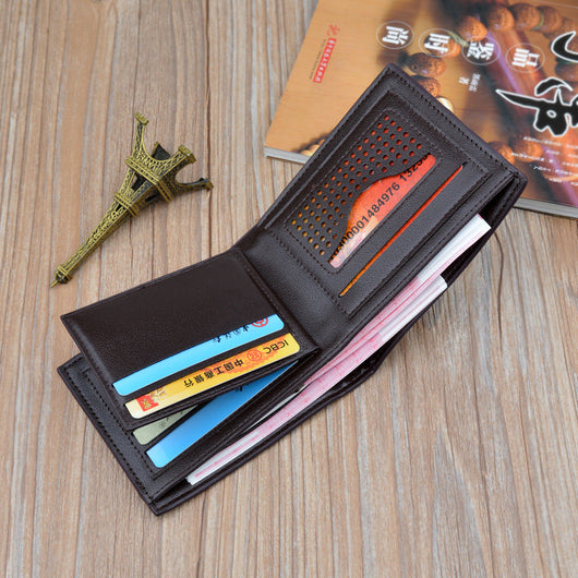 Billetera Retro Delgada para Hombre - Diseño Clásico Compacto - Image 4