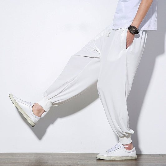 Pantalones Cortos de Seda de Hielo Ultrafinos para Hombre - Verano - Image 2