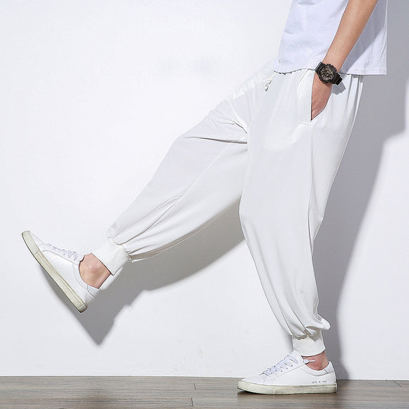 Pantalones Cortos de Seda de Hielo Ultrafinos para Hombre - Verano
