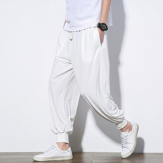 Pantalones Cortos de Seda de Hielo Ultrafinos para Hombre - Verano