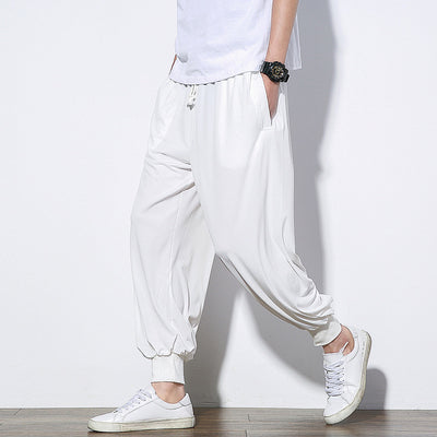Pantalones Cortos de Seda de Hielo Ultrafinos para Hombre - Verano