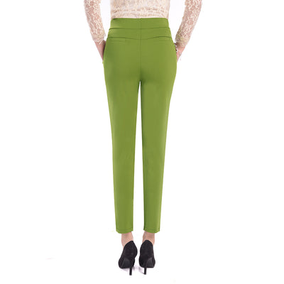 Pantalones Elásticos de Cintura Alta para Mujeres Maduras - Talla Grande Verano - Image 5