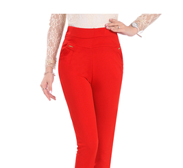 Pantalones Elásticos de Cintura Alta para Mujeres Maduras - Talla Grande Verano - Image 7