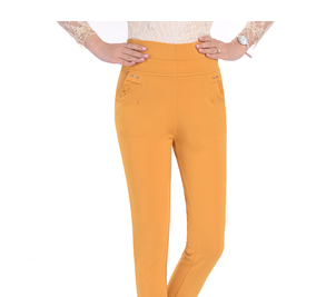 Pantalones Elásticos de Cintura Alta para Mujeres Maduras - Talla Grande Verano - Image 6