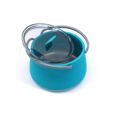 Hervidor de Camping Plegable de Silicona - Tetera Compresible para Viajes - Image 9