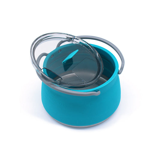 Hervidor de Camping Plegable de Silicona - Tetera Compresible para Viajes - Image 4