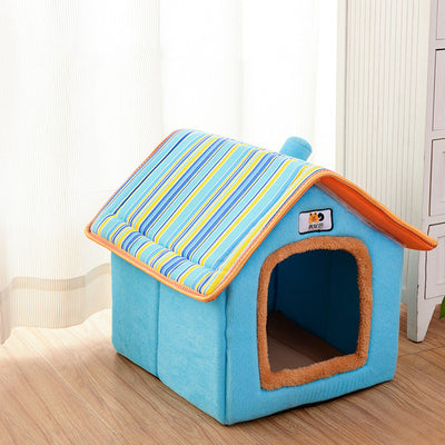 Casa Cama Térmica para Mascotas - Confort Todo Año para Perros y Gatos