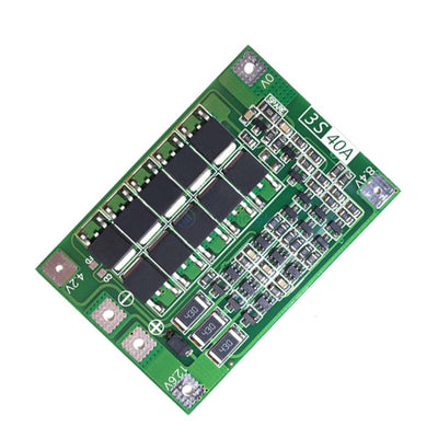 Placa Protectora BMS 40A para Baterías de Litio con Balance Mejorado