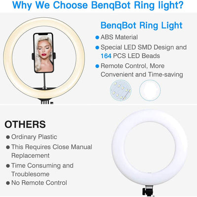 Aro de Luz LED Regulable Compatible con Apple - Trípode Incluido - Image 7