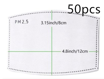Filtro de Repuesto para Mascarilla de Tela No Tejida - Image 4