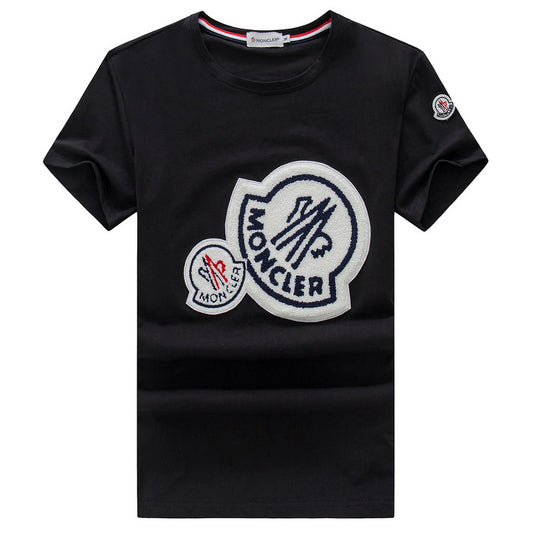 Camiseta de Algodón Mercerizado para Hombre - Cuello Redondo Casual
