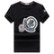 Men's Mercerized Cotton T-Shirt - Casual Crew Neck