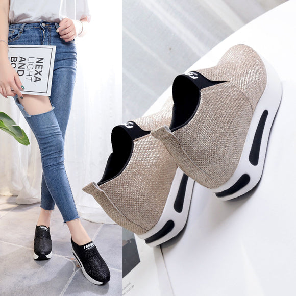 Zapatos Casuales de Mujer con Punta Redonda - Cómodos y Versátiles
