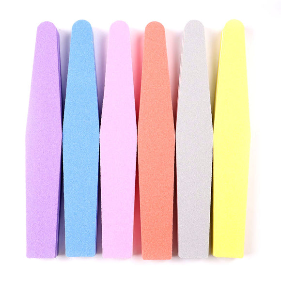 Tira Pulidor de Uñas Doble Cara con Esponja Elástica y Diamante