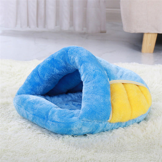 Cama Térmica para Gatos Pequeños - Casa Acogedora y Cálida