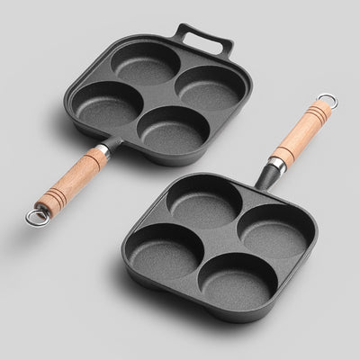 Sartén de Hierro Fundido para 4 Omelettes - Image 9
