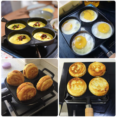 Sartén de Hierro Fundido para 4 Omelettes - Image 11
