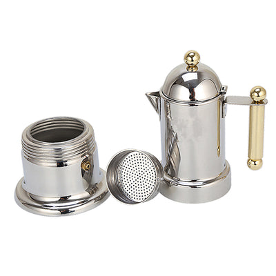 Cafetera Moka Italiana de Acero Inoxidable Reforzado - Set Completo - Image 7