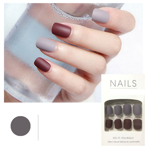 Uñas Postizas Adhesivas - Manicura Completa Lista para Usar