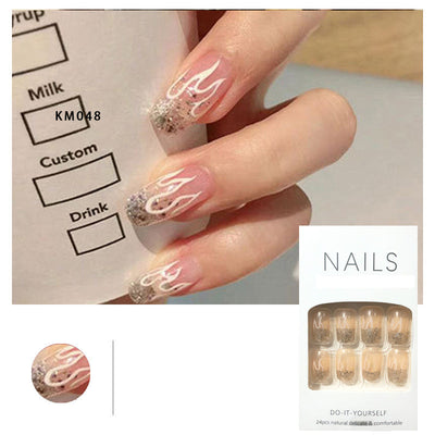 Uñas Postizas Adhesivas - Manicura Completa Lista para Usar - Image 3
