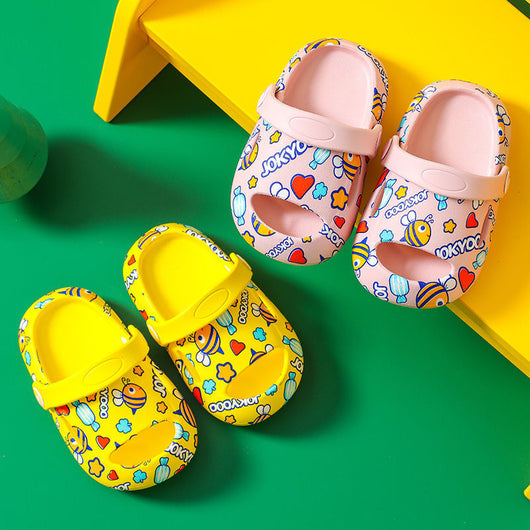 Sandalias Acuáticas Infantiles con Diseño Animal - Suela Suave y Protección Anticolisión - Image 2