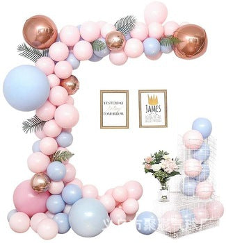 Juego de Globos Oro Rosa y Champagne para Fiestas, Bodas y Celebraciones - Image 3