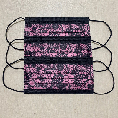 Pack de 50 Pañoletas Encaje Estampadas - Accesorios Ajustables para Disfraz y Moda - Image 2