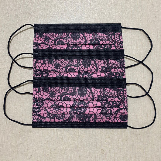 Pack de 50 Pañoletas Encaje Estampadas - Accesorios Ajustables para Disfraz y Moda - Image 2