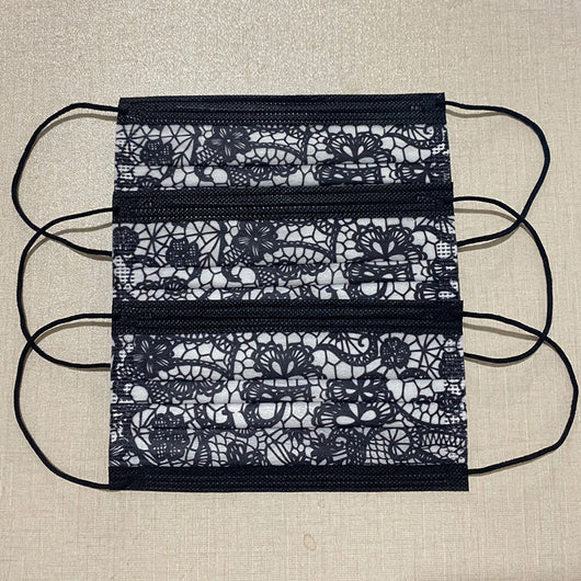 Pack de 50 Pañoletas Encaje Estampadas - Accesorios Ajustables para Disfraz y Moda - Image 4