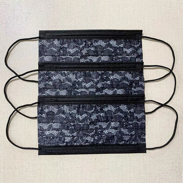 Pack de 50 Pañoletas Encaje Estampadas - Accesorios Ajustables para Disfraz y Moda