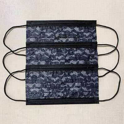 Pack de 50 Pañoletas Encaje Estampadas - Accesorios Ajustables para Disfraz y Moda