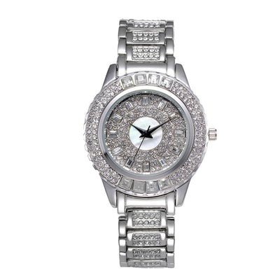Reloj de Acero Inoxidable para Mujer con Diamantes de Color y Resistencia al Agua - Image 8