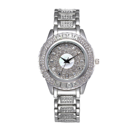 Reloj de Acero Inoxidable para Mujer con Diamantes de Color y Resistencia al Agua - Image 8