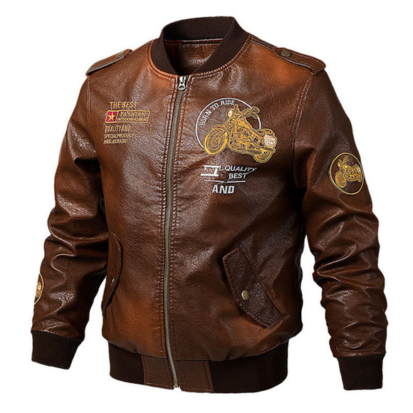Premium Thick Leather Jacket for Men