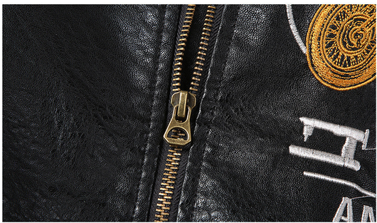 Chaqueta de Cuero Grueso Premium para Hombre - Image 5