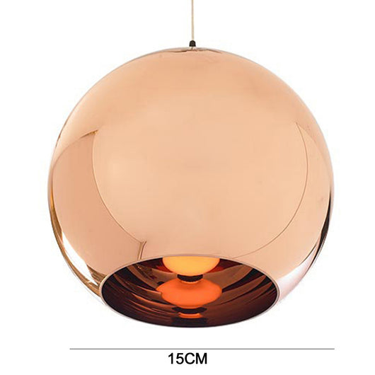 Lámpara Colgante de Cristal Espejo Efecto Espacio con Electrochapado - Image 17