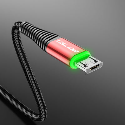 Cable USB Micro Android con Luz LED - Carga Rápida 3A - Image 13