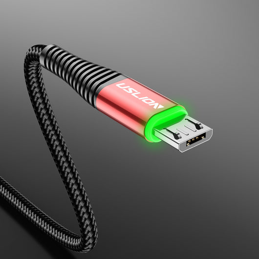 Cable USB Micro Android con Luz LED - Carga Rápida 3A - Image 5