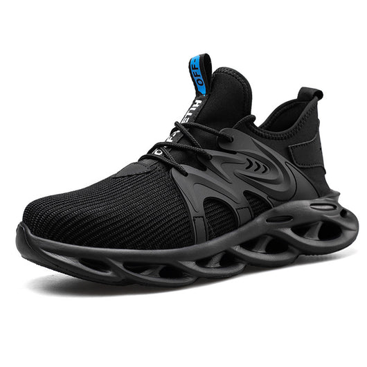 Zapatos de Seguridad Laboral para Hombre - Malla Transpirable Verano, Punta de Acero Antiaplastamiento - Image 8