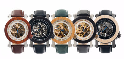 Reloj Mecánico de Esfera Grande con Diseño Hueco - Image 8