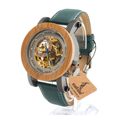 Reloj Mecánico de Esfera Grande con Diseño Hueco - Image 14