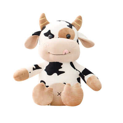 Muñeca Vaca Marrón Año del Buey - Juguete de Grúa - Image 3