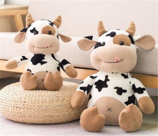 Muñeca Vaca Marrón Año del Buey - Juguete de Grúa - Image 4