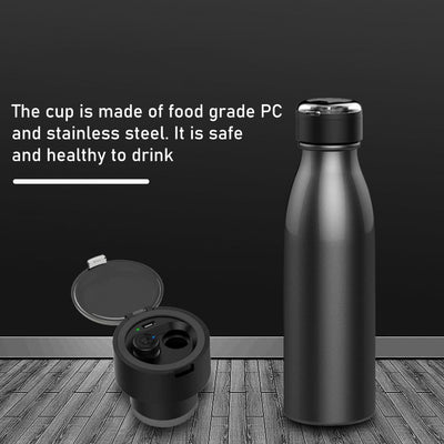 Vaso Térmico Inteligente con Auriculares Bluetooth - Acero Inoxidable 600ml - Image 8