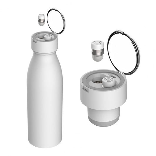 Vaso Térmico Inteligente con Auriculares Bluetooth - Acero Inoxidable 600ml - Image 2
