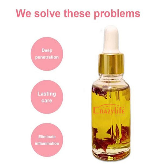 Aceite Yoni de Rosa para el Cuidado Íntimo Femenino - 30ml