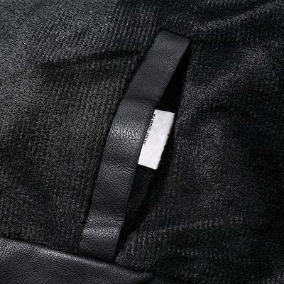 Chaqueta de Cuero Premium con Cuello Alto - Estilo Casual Elegante - Image 4