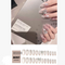 Uñas Postizas Mariposa Gris-Negro Transparentes Removibles y Reutilizables